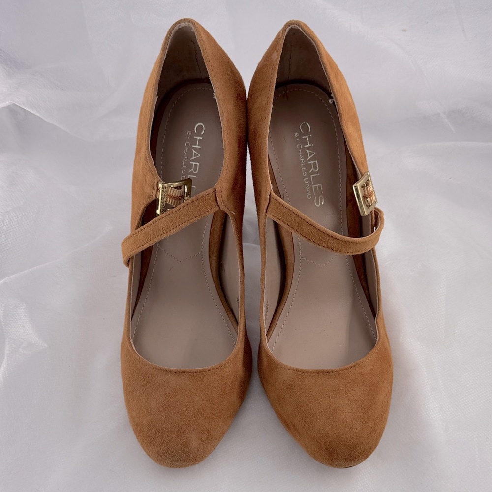 Charles David suede maryjanes sz 7M